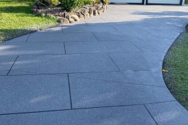 Avista Liquid Tile after driveway Panel Tile French Grey 2